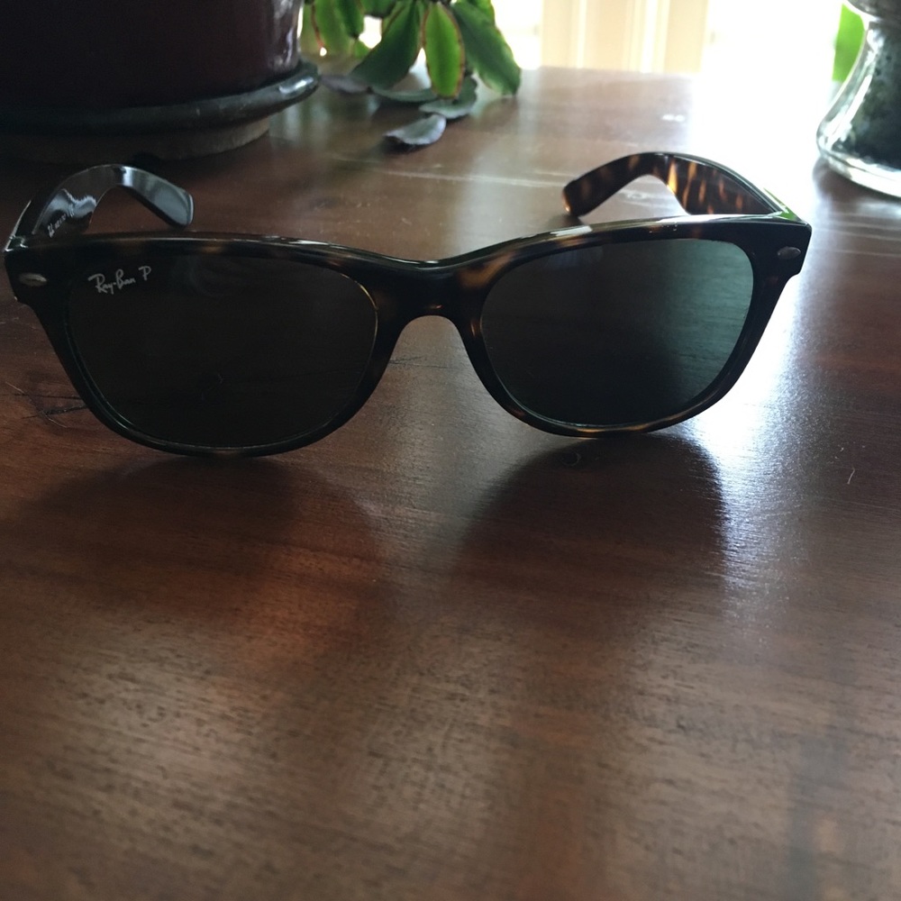 RayBan New Wayfarer Polarized Sunglasses